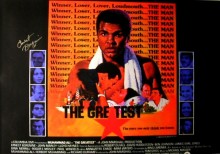 The Greatest is a 1977 film about the life of boxer Muhammad Ali, in which Ali plays himself.  Ernest Borgnine played Angelo Dundee, Ali's trainer, in the movie.
